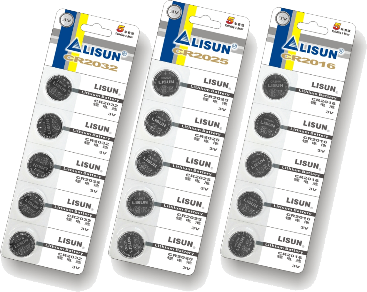 Lithium Coin Cell Battery with Wires