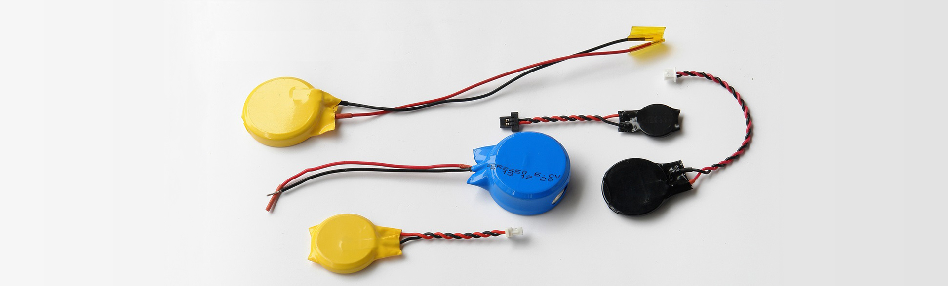 Lithium Coin Cell Battery with Wires